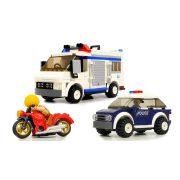 Sluban Police - Motoros üldözés építőjáték készlet