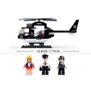 Sluban Police - Rendőrségi helikopteres üldözés építőjáték készlet