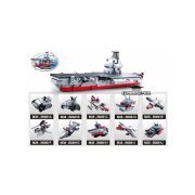 Sluban Builder Army - 10 into 1 csatahajó építőjáték készlet