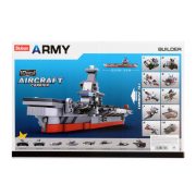 Sluban Army Builder - 10 into 1 - Repülőgépszállító csatahajó építőjáték készlet