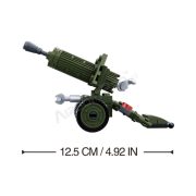 Sluban WWII - 4 in 1 szövetséges tüzérség építőjáték készlet