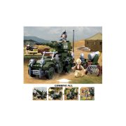 Sluban WWII - 4 in 1 szövetséges tüzérség építőjáték készlet