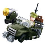 Sluban WWII - 4 in 1 Szövetséges terepjáró építőjáték készlet