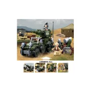 Sluban WWII - 4 in 1 Fémdetektoros aknakereső építőjáték készlet