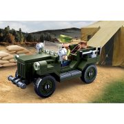 Sluban Army WWII - szövetséges terepjáró építőjáték készlet
