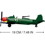 Sluban Army WWII - ILYUSHIN IL-2 szövetséges vadászgép építőjáték készlet