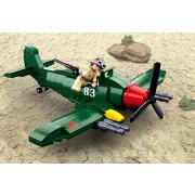 Sluban Army WWII - ILYUSHIN IL-2 szövetséges vadászgép építőjáték készlet