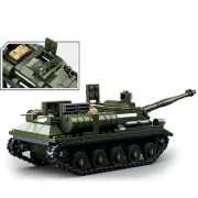 Sluban Army WWII - SU-85 páncélvadász építőjáték készlet