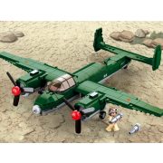 Sluban Army WWII -Tupoljev Tu-2 bombázó építőjáték készlet