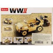 Sluban Army WWII - német kétéltű terepjáró építőjáték készlet