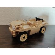 Sluban Army WWII - német kétéltű terepjáró építőjáték készlet