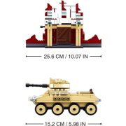 Sluban Army WWII - Sztálingrádi csata 479 darabos építőjáték készlet