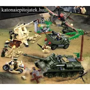 Sluban Army WWII - Csata a keleti fronton 998 darabos építőjáték készlet