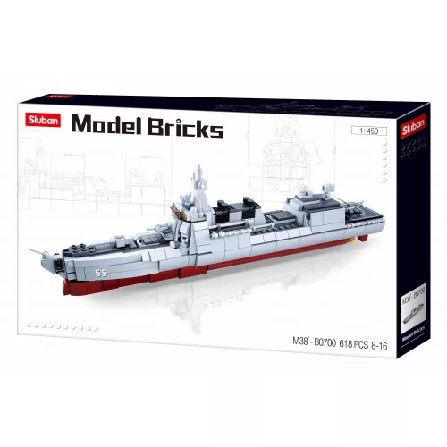 Sluban Model Bricks - Torpedónaszád építőjáték készlet