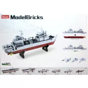 Sluban Model Bricks - Army ellátóhajó építőjáték készlet 
