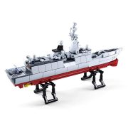 Sluban Model Bricks Army - Fregatt hadihajó építőjáték készlet