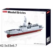 Sluban Model Bricks Army - Fregatt hadihajó építőjáték készlet