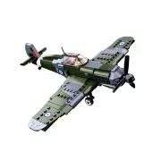 Sluban Army WWII - Hurricane vadászgép építőjáték készlet