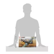 Sluban Army WWII - Hurricane vadászgép építőjáték készlet