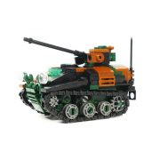 Sluban Model Bricks Army - 2 az 1-ben lánctalpas páncélozott jármű építőjáték készlet