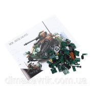 Sluban Model Bricks Army - 2 az 1-ben lánctalpas páncélozott jármű építőjáték készlet