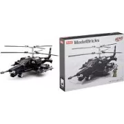 Sluban Model Bricks Army - Kamov KA-50 harci helikopter építőjáték készlet