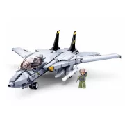 Sluban Model Bricks Army - F-14 vadászgép építőjáték készlet