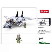Sluban Model Bricks Army - F-14 vadászgép építőjáték készlet