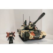 Sluban Model Bricks Army - T90-es orosz tank építőjáték készlet