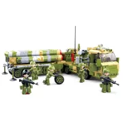 Sluban Army - 6 az 1-ben - S-400 Légvédelmi rakétaszállító jármű építőkészlet