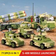 Sluban Army - 6 az 1-ben - S-400 Légvédelmi rakétaszállító jármű építőkészlet