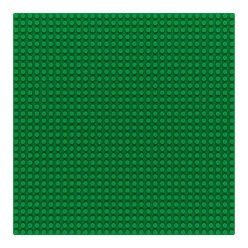 Sluban 25×25 cm-es alaplap építőjátékokhoz - zöld