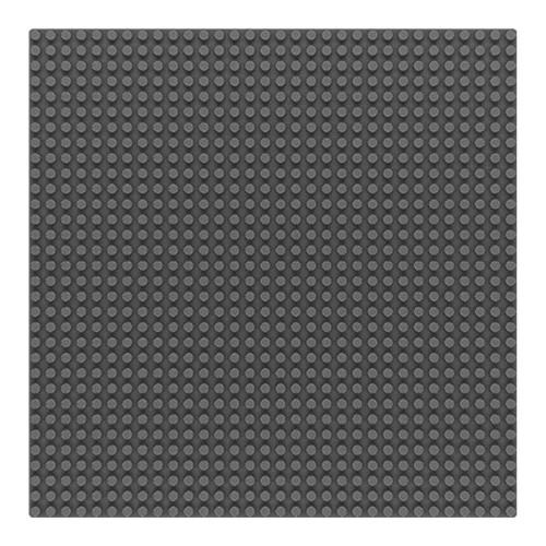 Sluban 25×25 cm-es alaplap építőjátékokhoz - szürke