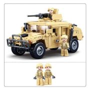 Sluban Model Bricks - Army Hummer H1 terepjáró építőjáték készlet