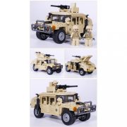 Sluban Model Bricks - Army Hummer H1 terepjáró építőjáték készlet