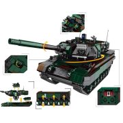 Sluban Model Bricks - Army 2 az 1-ben Leopard 2 harckocsi építőjáték készlet 