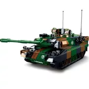 Sluban Model Bricks - Army 2 az 1-ben Leopard 2 harckocsi építőjáték készlet 