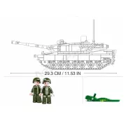 Sluban Model Bricks - Army 2 az 1-ben Leopard 2 harckocsi építőjáték készlet 