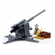 Sluban Army WWII - német 88 mm-es FLAK légvédelmi ágyú építőjáték készlet