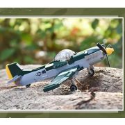 Sluban Army WWII - P51D Mustang vadászgép építőjáték készlet 