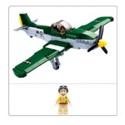 Sluban Army WWII - P51D Mustang vadászgép építőjáték készlet 