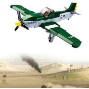 Sluban Army WWII - P51D Mustang vadászgép építőjáték készlet 