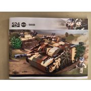 Sluban Army WWII - német páncélvadász építőjáték készlet 