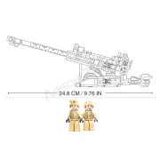 Sluban Model Bricks Army - M777 tarack építőjáték készlet