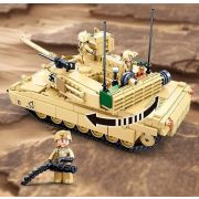 Sluban Model Bricks Army - M1A2 Abrams harckocsi építőjáték készlet