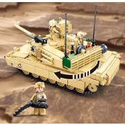 Sluban Model Bricks Army - M1A2 Abrams harckocsi építőjáték készlet