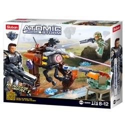 Sluban Atomic Storm - Robotjárőr építőjáték készlet