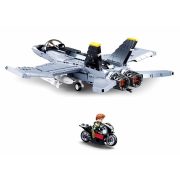 Sluban Model Bricks - Army F/A-18 Hornet vadászgép építőjáték készlet 