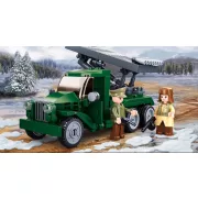 Sluban Army WWII - Budapest ostroma: BM-13 Katyusa sorozatvető építőjáték készlet