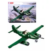 Sluban Army WWII - Budapest ostroma: Me-262 vadászgép építőjáték készlet